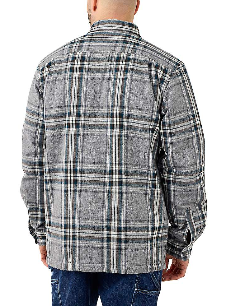 FLANNEL SHERPA LINED SHIRT JAC