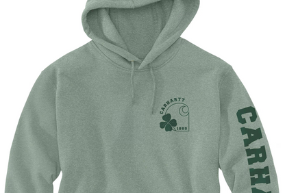 SHAMROCK HOODED SWEATSHIRT