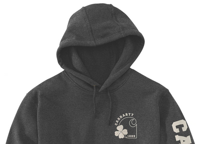 SHAMROCK HOODED SWEATSHIRT