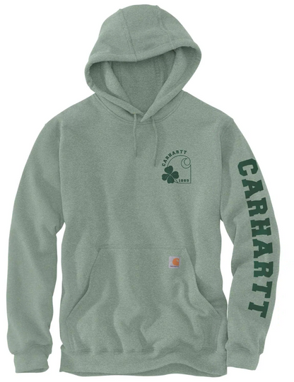 SHAMROCK HOODED SWEATSHIRT